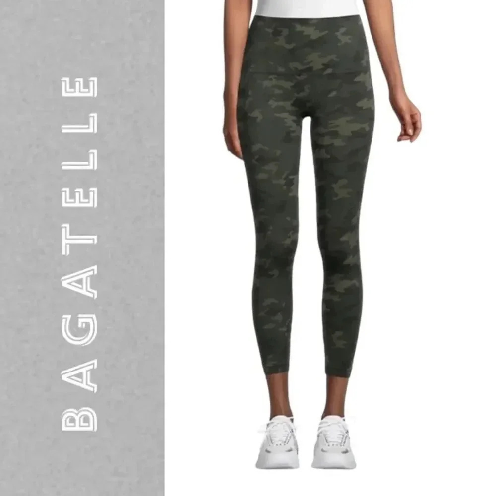 NWOT Bagatelle | Camo Seamless Leggings High Rise Booty Lifting SAKS FIFTH AVE - Picture 2 of 7